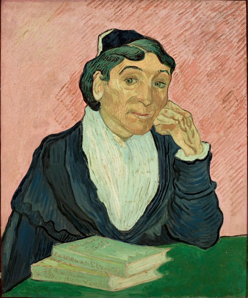 Vincent van Gogh - L'Arlesienne (Madame Ginoux), 1890