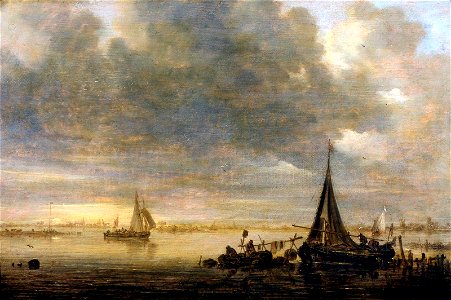 Van Goyen, Paysage fluvial