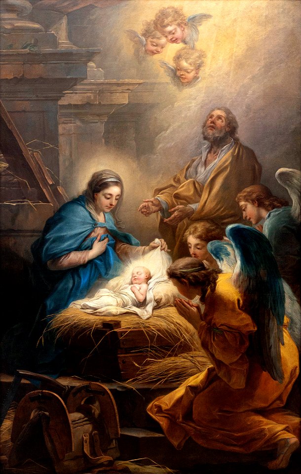 Van LOO Carle 1751 L'adoration des anges