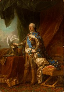 Van Loo, Carle. Louis XV, roi de France (1710-1774). Free illustration for personal and commercial use.