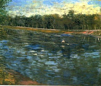 Van Gogh - Die Seine mit Ruderboot