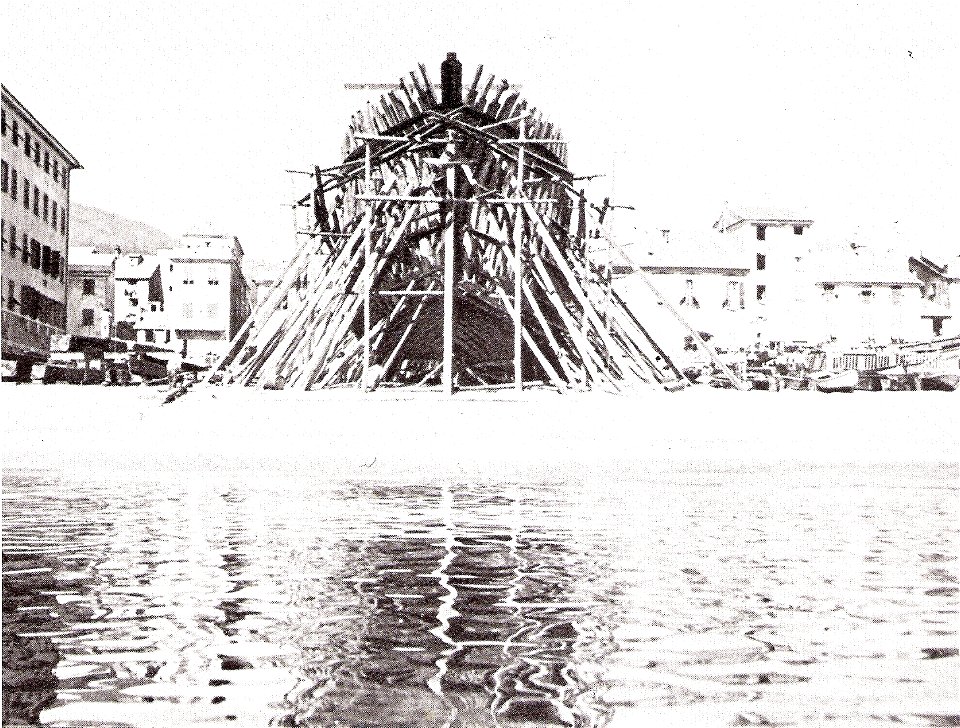 Varazze-cantieri navale Baglietto-XIX secolo