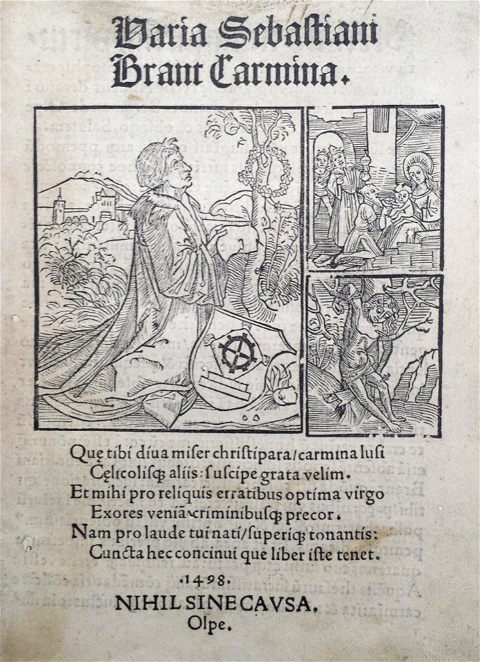 Varia Sebastiani Brant Carmina - 1613514392