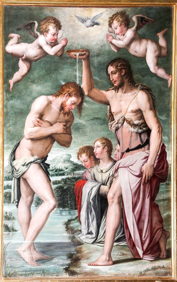 Vasari Giorgio (1549), Battesimo di Gesù, Arezzo