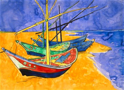 Fishing Boats on the Beach