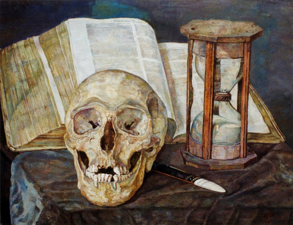 Vanitas (1908) van Corrie Pabst
