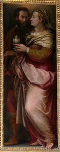 Vasari Giorgio terzo quarto sec. XVI, Lazzaro e Santa Maria Maddalena, Arezzo