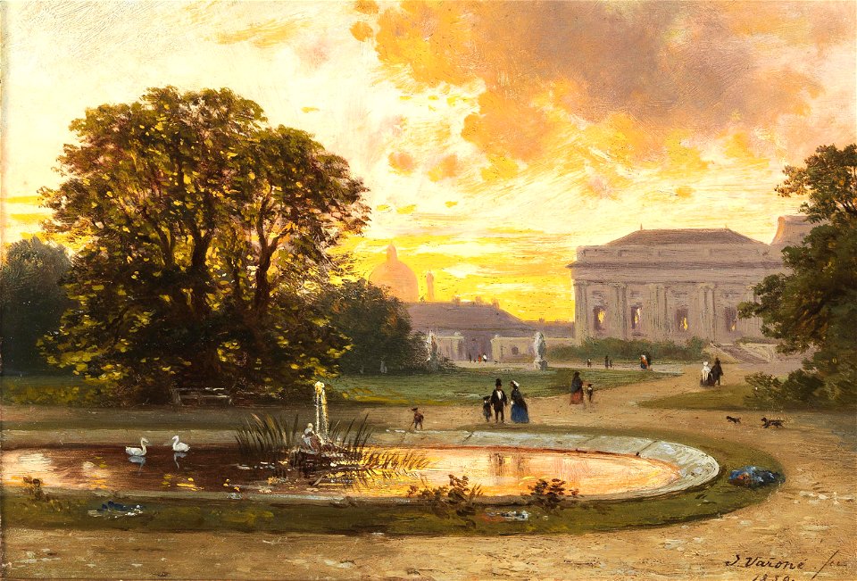 Varrone–Schwarzenbergplatz, 1859