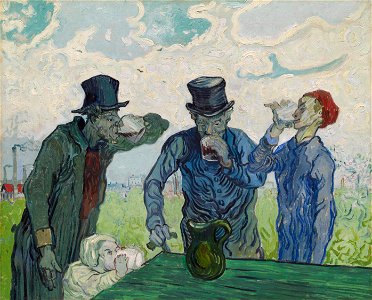 Vincent van Gogh - De Drinkers