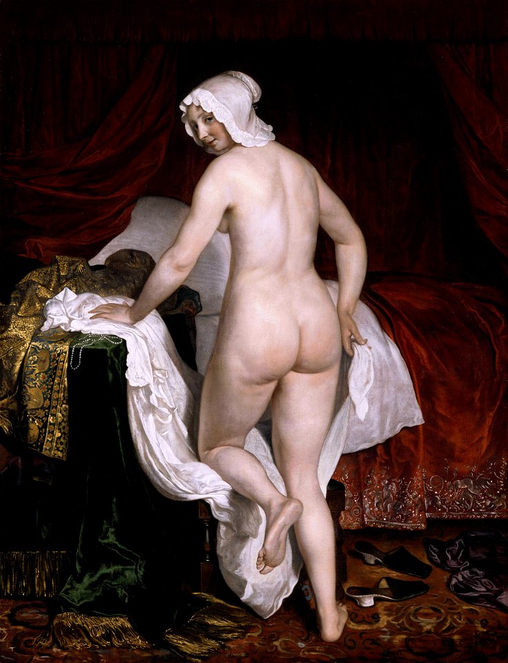 VanLooYoungWomanGoingToBed