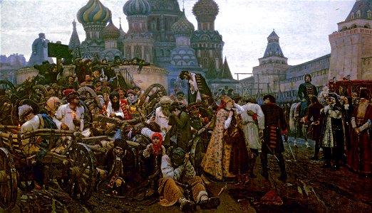 Vasily Surikov - Утро стрелецкой казни - Google Art Project