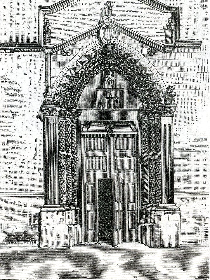 Vasto porta della chiesa di San Pietro