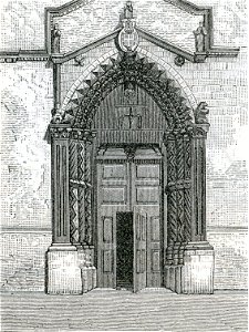 Vasto porta della chiesa di San Pietro