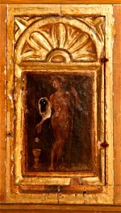 Vasari Giorgio prima metà sec. XVI, Sportello di tabernacolo con Cristo risorto, Arezzo