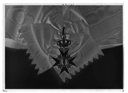 Vasaorden kors kmstk - Livrustkammaren - 26240-negative