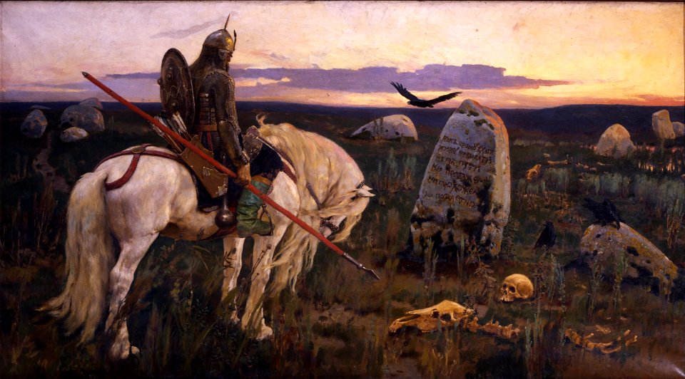 Victor Vasnetsov - Knight at the Crossroads - Google Art Project