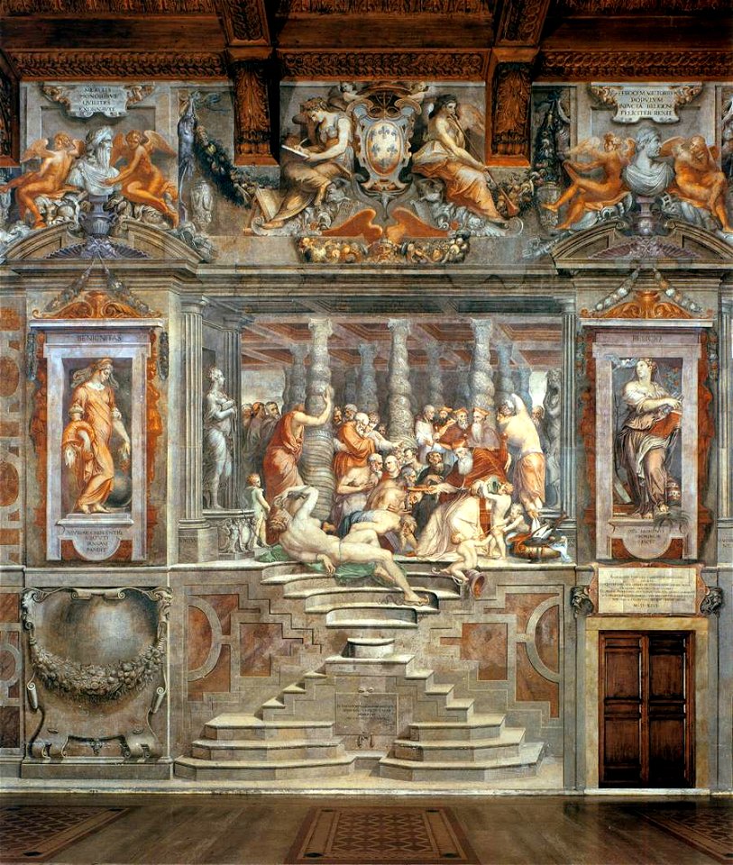 Vasari Baldassare, Palazzo della Cancellaria 01 - Free Stock ...
