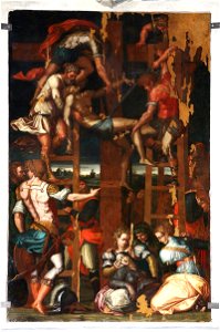 Vasari Giorgio sec. XVI, Deposizione dalla croce, Arezzo
