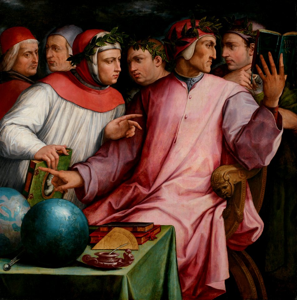 Giorgio Vasari - Six Tuscan Poets - Google Art Project