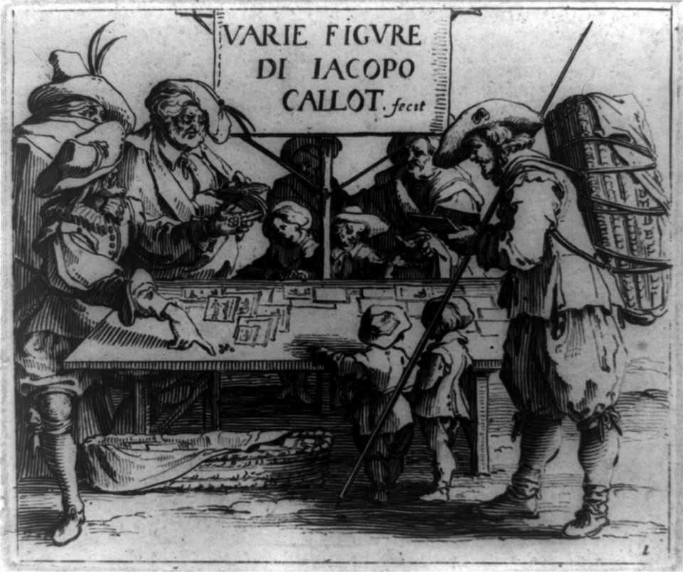Varie figure di Jacopo Callot, fecit LCCN93513566