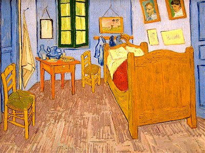 VanGogh Room. Free illustration for personal and commercial use.