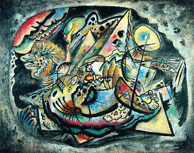 Vassily Kandinsky, 1917 - Grey Oval