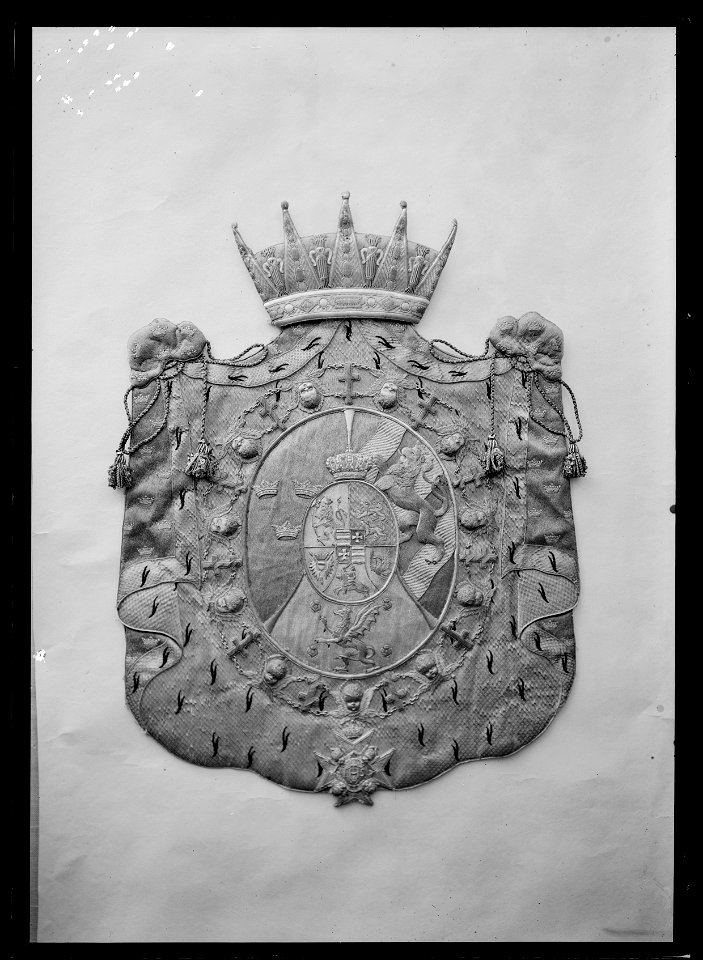 Vapensköld, hertig av Östergötland, Fredrik Adolf - Livrustkammaren - 43460