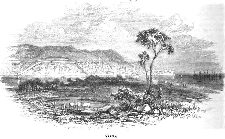 Varna. George Dodd. Pictorial history of the Russian war 1854-5-6