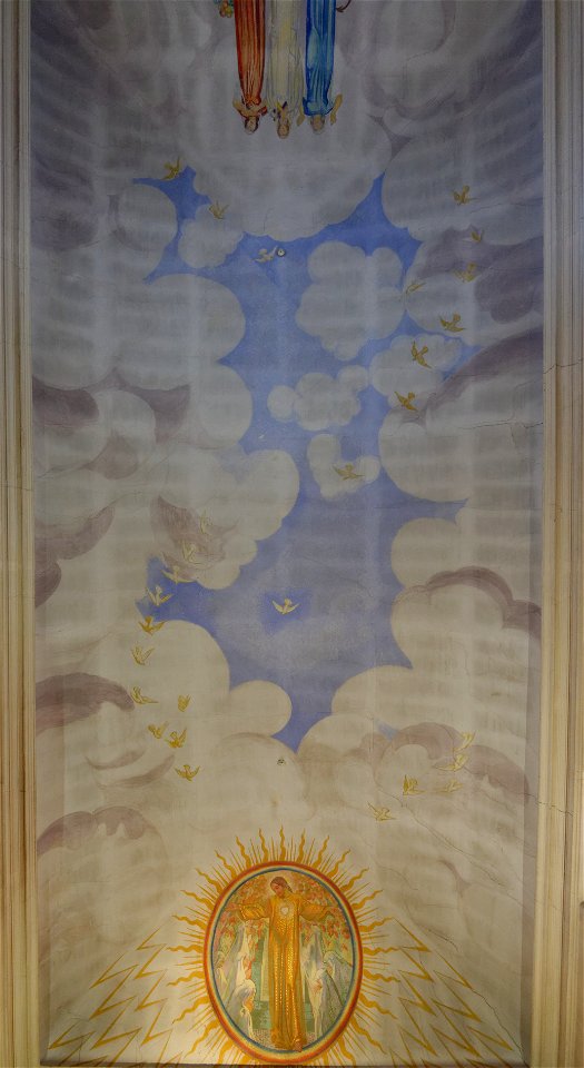 Vault Chapel St Louis Musée départemental Maurice Denis Le Prieuré