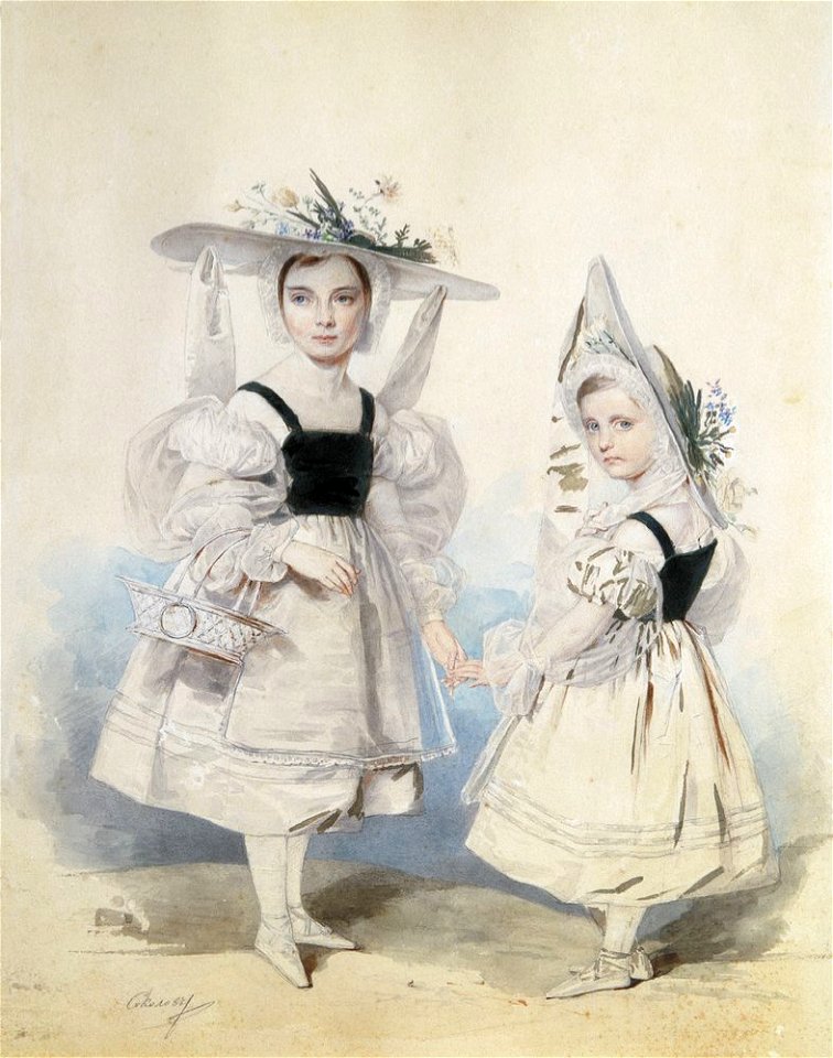 Vasilchikovi, 1830s by Sokolov P
