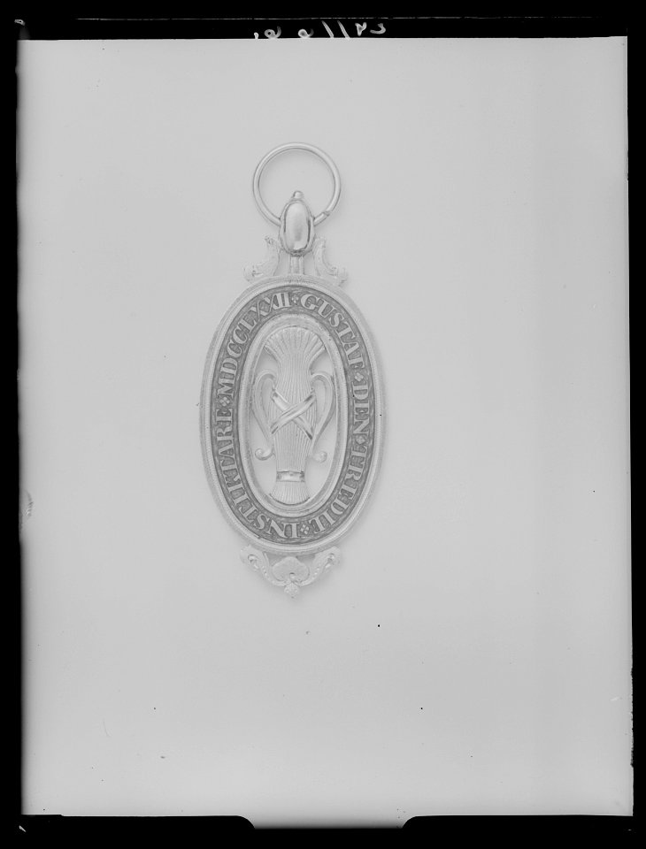 Vasaorden riddartecken m-1772 - Livrustkammaren - 2219