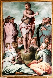Vasari Giorgio (1549), San Giovanni Battista, Arezzo