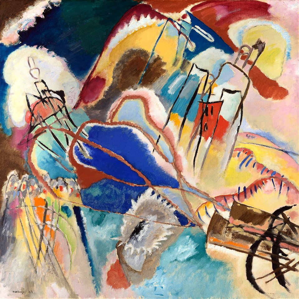 Vasily Kandinsky - Improvisation No. 30 (Cannons) - 1931.511 - Art Institute of Chicago