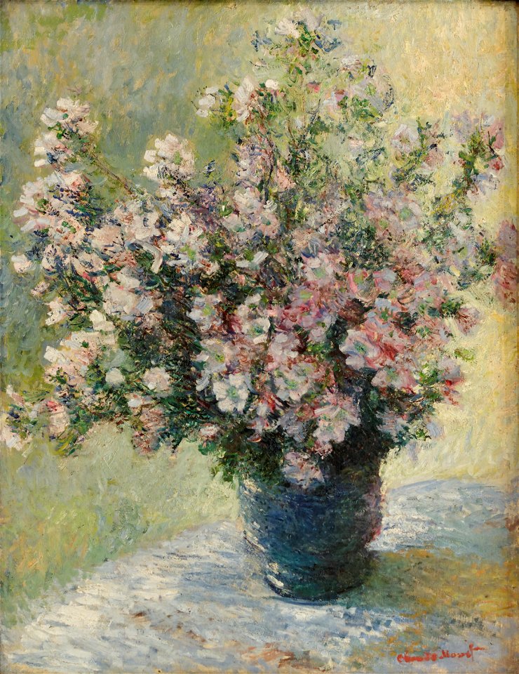 Vase of Flowers Claude Monet