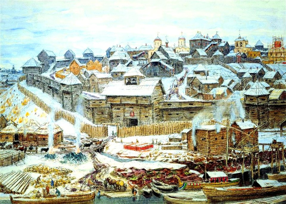 Vasnetsov Kreml pri Ivane kalite