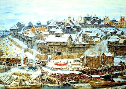 Vasnetsov Kreml pri Ivane kalite