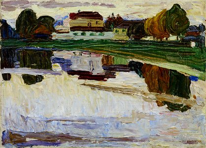 Vassily Kandinsky - Nymphenburg - 81.106.1 - Minneapolis Institute of Arts. Free illustration for personal and commercial use.