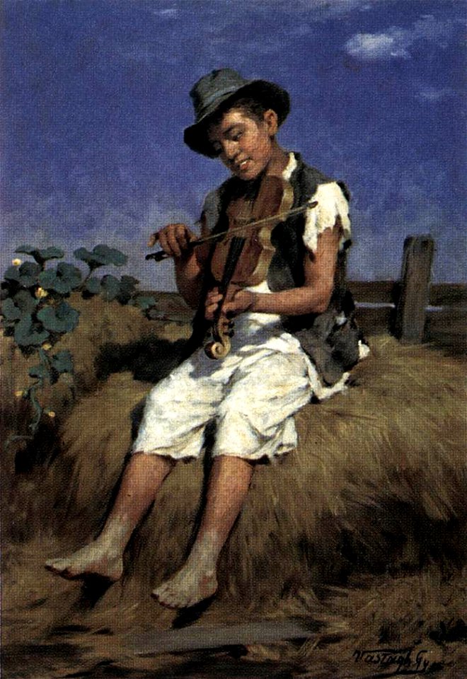 Vastagh Fiddler Gypsy Boy