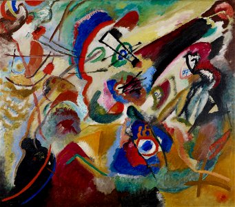 Vassily Kandinsky - Fragment 2 for Composition VII - RCA1947-1 - Albright–Knox Art Gallery