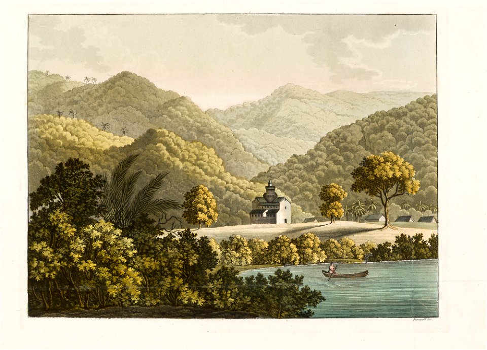 Veduta della missioni di S. Fidelis, da Coleção Brasiliana Iconográfica