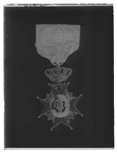Vasaorden riddarkors 1kl - Livrustkammaren - 62521-negative
