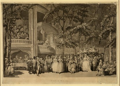 Vaux-Hall - drawn by T. Rowlandson ; aquatinto by F. Jukes ; engraved by R. Pollard. LCCN2006676679