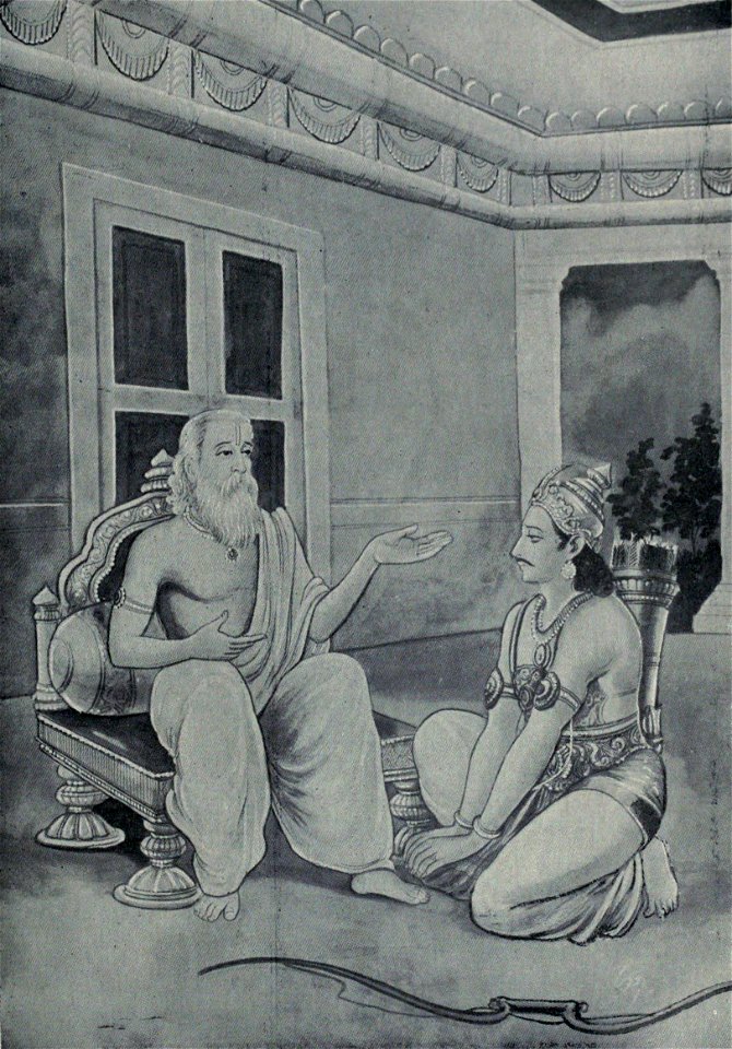 Vasudeva tells Arjuna about the destruction of Yadavas and Krishna's message