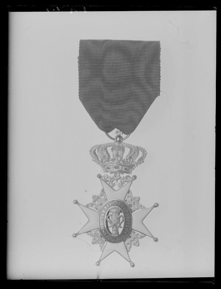 Vasaorden riddarkors 1kl - Livrustkammaren - 2597