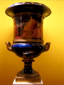Vase Médicis - Entrée de Charles X après son sacre (Louvre, MR XIV 624)