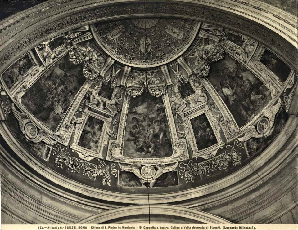 Vasari - Predica di san Paolo, San Paolo in gloria, San Paolo davanti al proconsole, Chiesa di S. Pietro in Montorio