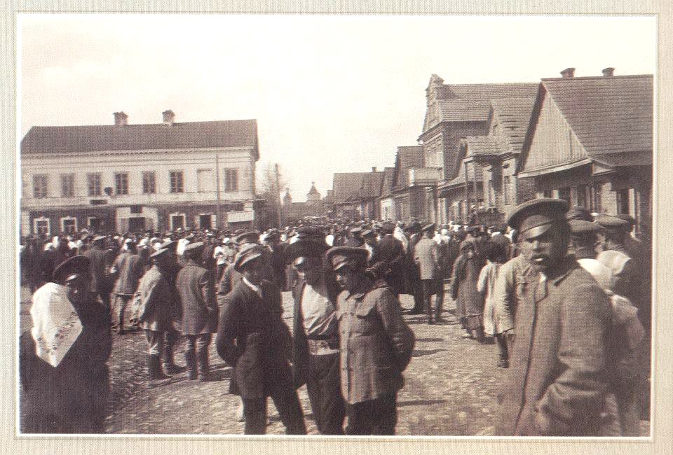 Vałožyn, Rynak-Vilenskaja. Валожын, Рынак-Віленская (1918)