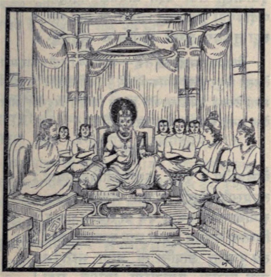 Vdura meets Pandavas in Draupada Sabha