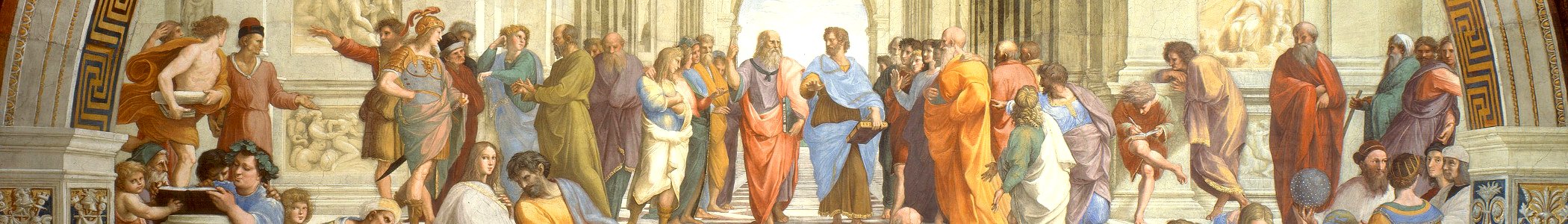 Vatican banner Rafael's School of Athens