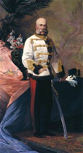 Vaszary Portrait of Franz Joseph I of Austria 1890